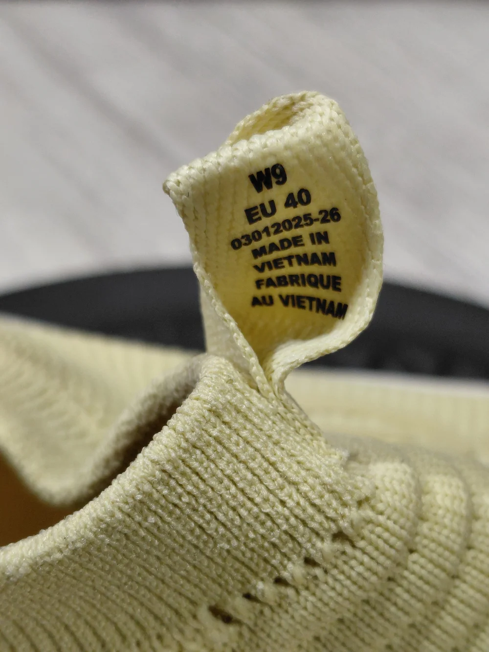 OOFOS Women's OOmy Zen Slip On Recovery Slip-On Knit Sneakers - Pale Yellow W9